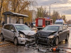 Спасатели освободили пассажирку после аварии в Астрахани